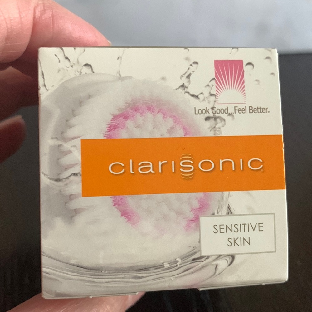 Clarisonic Sensitive Skin Brush Head Replacement Duo, New in Box